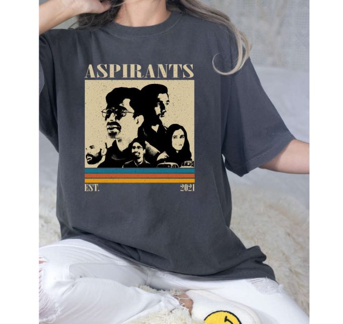 Aspirants T-Shirt, Aspirants Shirt, Aspirants Sweatshirt, Hip Hop Graphic, Unisex Shirt, Trendy Shirt, Retro Vintage, Unisex Shirt 4