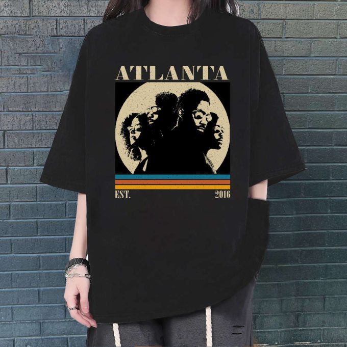 Atlanta T-Shirt, Atlanta Shirt, Atlanta Sweatshirt, Hip Hop Graphic, Unisex Shirt, Trendy Shirt, Retro Vintage, Unisex Shirt, Crewneck Shirt 2