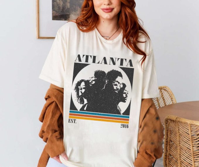Atlanta T-Shirt, Atlanta Shirt, Atlanta Sweatshirt, Hip Hop Graphic, Unisex Shirt, Trendy Shirt, Retro Vintage, Unisex Shirt, Crewneck Shirt 3