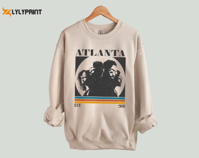 Atlanta T-Shirt, Atlanta Shirt, Atlanta Sweatshirt, Hip Hop Graphic, Unisex Shirt, Trendy Shirt, Retro Vintage, Unisex Shirt, Crewneck Shirt 1