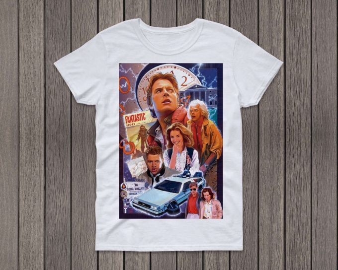 Back To The Future Shirt, Back To The Future T-Shirt, Back To The Future Movies, Vintage T-Shirt, Retro T-Shirt, 2