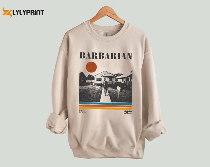 Barbarian T-Shirt, Barbarian Shirt, Barbarian Sweatshirt, Hip Hop Graphic, Unisex Shirt, Trendy Shirt, Retro Vintage, Unisex Shirt 1