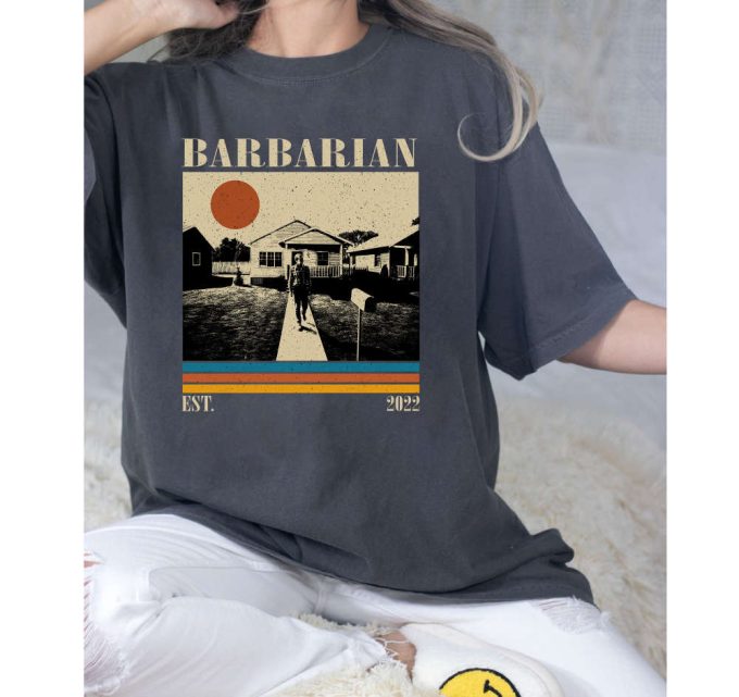Barbarian T-Shirt, Barbarian Shirt, Barbarian Sweatshirt, Hip Hop Graphic, Unisex Shirt, Trendy Shirt, Retro Vintage, Unisex Shirt 4