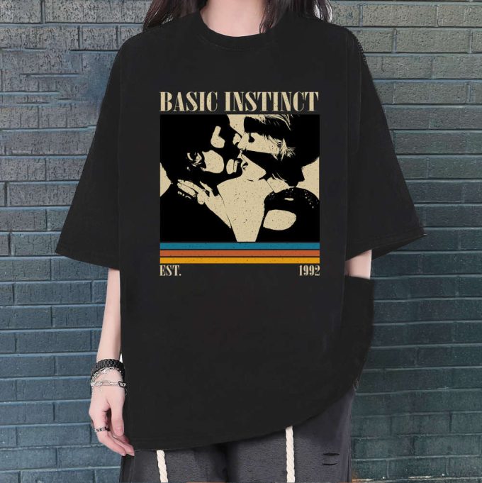 Basic Instinct T-Shirt, Basic Instinct Shirt, Basic Instinct Sweatshirt, Hip Hop Graphic, Unisex Shirt, Trendy Shirt, Retro Vintage 2