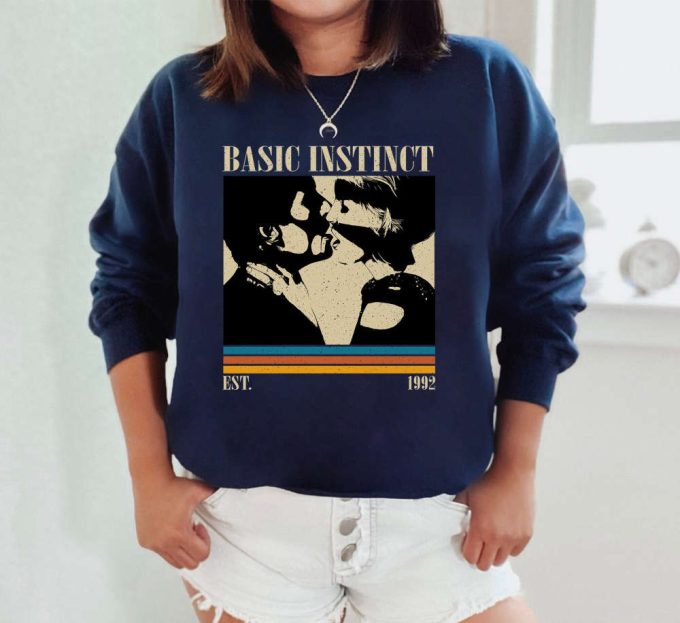 Basic Instinct T-Shirt, Basic Instinct Shirt, Basic Instinct Sweatshirt, Hip Hop Graphic, Unisex Shirt, Trendy Shirt, Retro Vintage 4