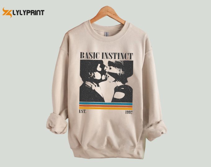 Basic Instinct T-Shirt, Basic Instinct Shirt, Basic Instinct Sweatshirt, Hip Hop Graphic, Unisex Shirt, Trendy Shirt, Retro Vintage 1