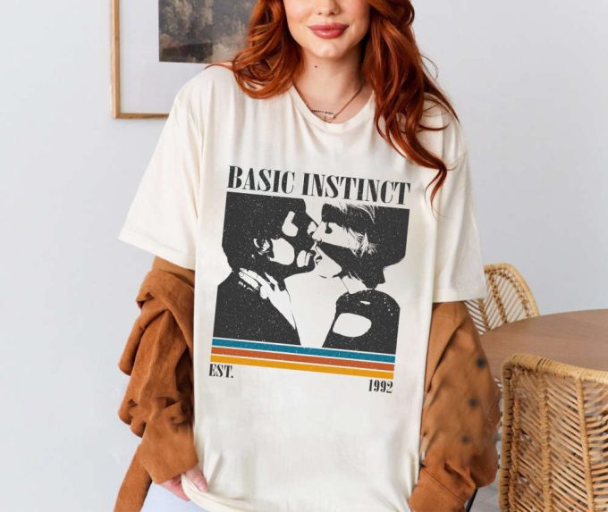 Basic Instinct T-Shirt, Basic Instinct Shirt, Basic Instinct Sweatshirt, Hip Hop Graphic, Unisex Shirt, Trendy Shirt, Retro Vintage 5