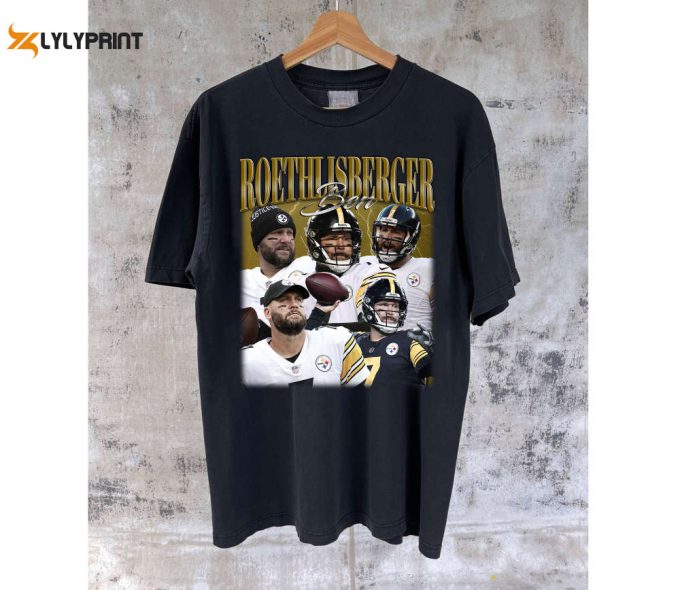Get Festive With Ben Roethlisberger T-Shirts: Perfect Christmas Gifts For Football Fans! 1