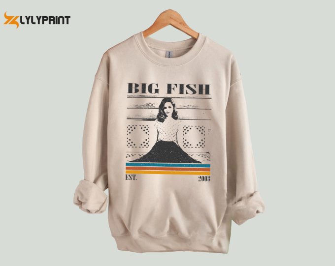 Big Fish T-Shirt, Big Fish Shirt, Big Fish Sweatshirt, Hip Hop Graphic, Unisex Shirt, Trendy Shirt, Retro Vintage, Unisex Shirt 1