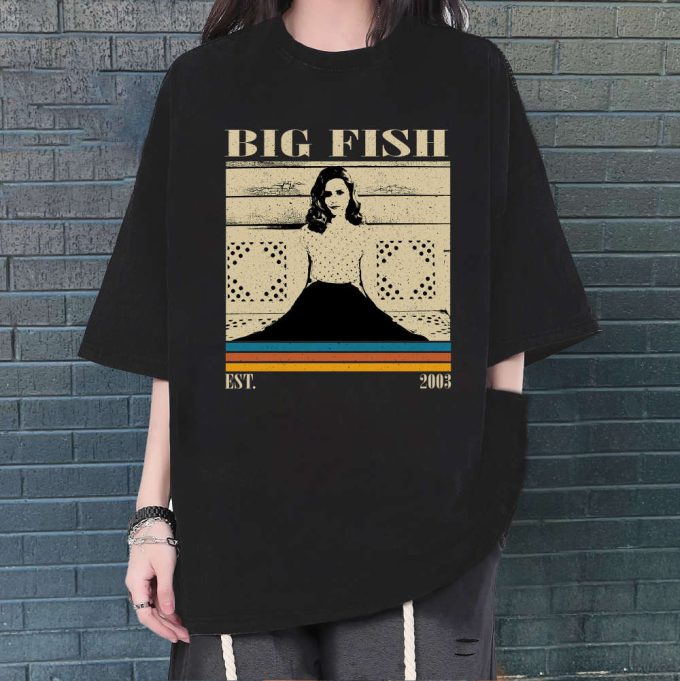 Big Fish T-Shirt, Big Fish Shirt, Big Fish Sweatshirt, Hip Hop Graphic, Unisex Shirt, Trendy Shirt, Retro Vintage, Unisex Shirt 2