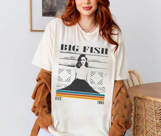 Big Fish T-Shirt, Big Fish Shirt, Big Fish Sweatshirt, Hip Hop Graphic, Unisex Shirt, Trendy Shirt, Retro Vintage, Unisex Shirt 3