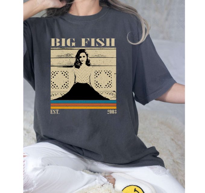 Big Fish T-Shirt, Big Fish Shirt, Big Fish Sweatshirt, Hip Hop Graphic, Unisex Shirt, Trendy Shirt, Retro Vintage, Unisex Shirt 5