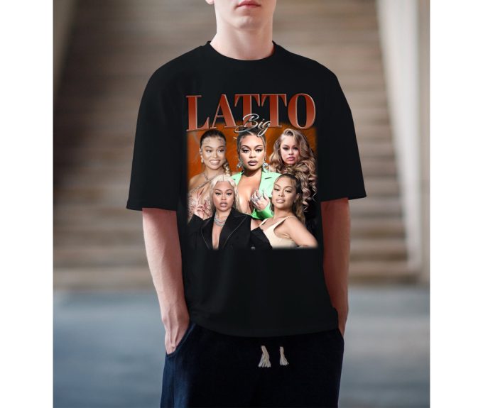 Big Latto T-Shirt, Big Latto Sweatshirt, Big Latto Shirt, Hip Hop Graphic, Unisex Shirt, Bootleg Retro 90'S Fans Gift, Trendy Shirt 3