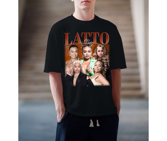 Big Latto T-Shirt, Big Latto Sweatshirt, Big Latto Shirt, Hip Hop Graphic, Unisex Shirt, Bootleg Retro 90'S Fans Gift, Trendy Shirt 4