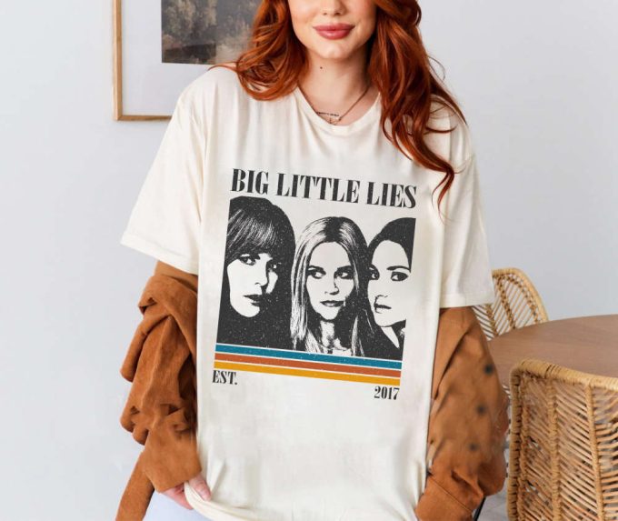 Big Little Lies T-Shirt: Hip Hop Graphic Unisex Retro Vintage Shirt 3