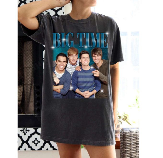 Big Time T-Shirt: Trendy Retro Unisex Tee &Amp; Sweatshirt 2