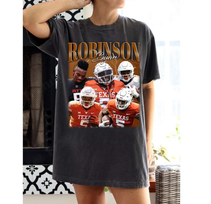 Bijan Robinson T-Shirt: Retro Unisex Tee &Amp; Trendy Sweatshirt Collection 2