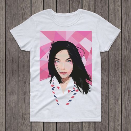 Bjork Shirt, Vintage Unisex Bjork Shirt, 90’s shirt, gift for her or him, Bjork inspired T-Shirt, Björk dark Graphic Bjork T Shirt