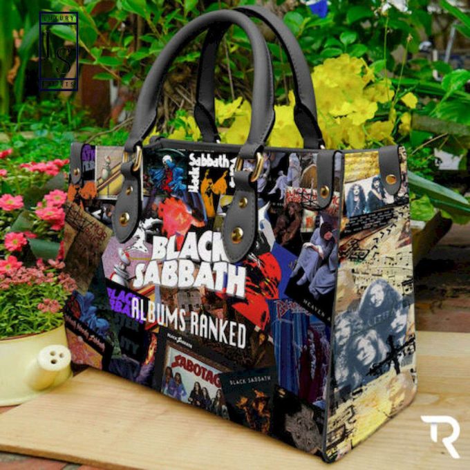 Black Sabbath Leather Handbag 3