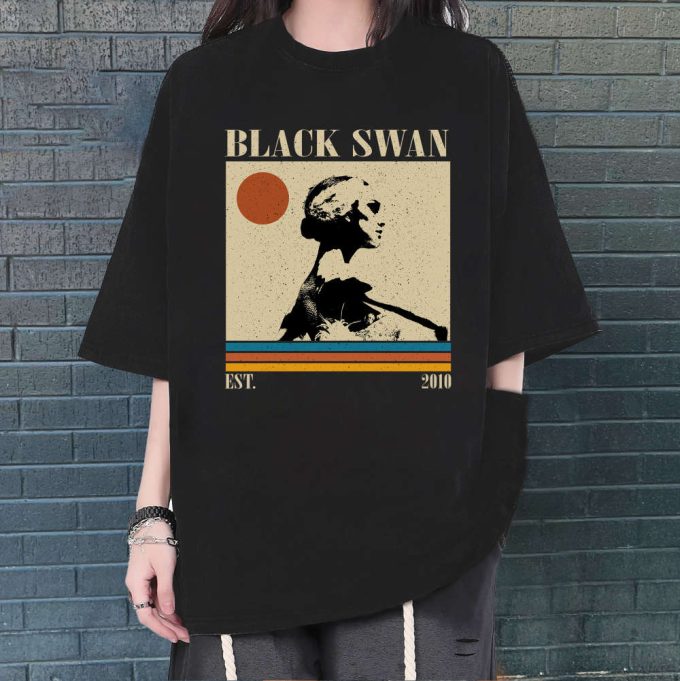 Black Swan T-Shirt, Black Swan Shirt, Black Swan Sweatshirt, Hip Hop Graphic, Unisex Shirt, Trendy Shirt, Retro Vintage, Unisex Shirt 2