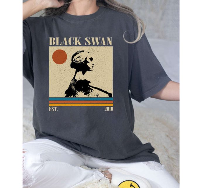 Black Swan T-Shirt, Black Swan Shirt, Black Swan Sweatshirt, Hip Hop Graphic, Unisex Shirt, Trendy Shirt, Retro Vintage, Unisex Shirt 4