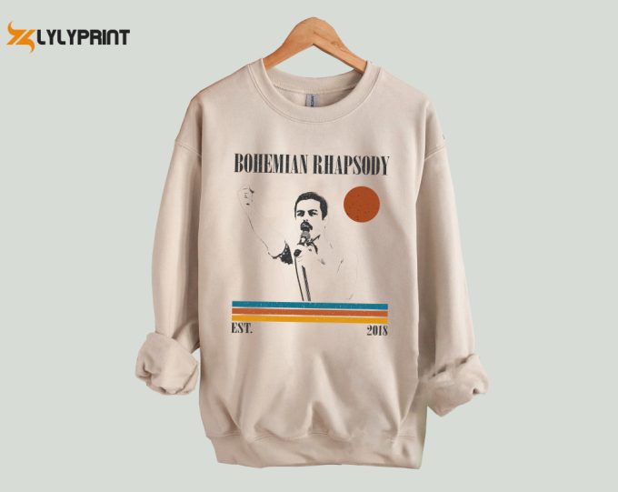 Bohemian Rhapsody T-Shirt, Bohemian Rhapsody Shirt, Bohemian Rhapsody Sweatshirt, Hip Hop Graphic, Unisex Shirt, Trendy Shirt, Retro Vintage 1