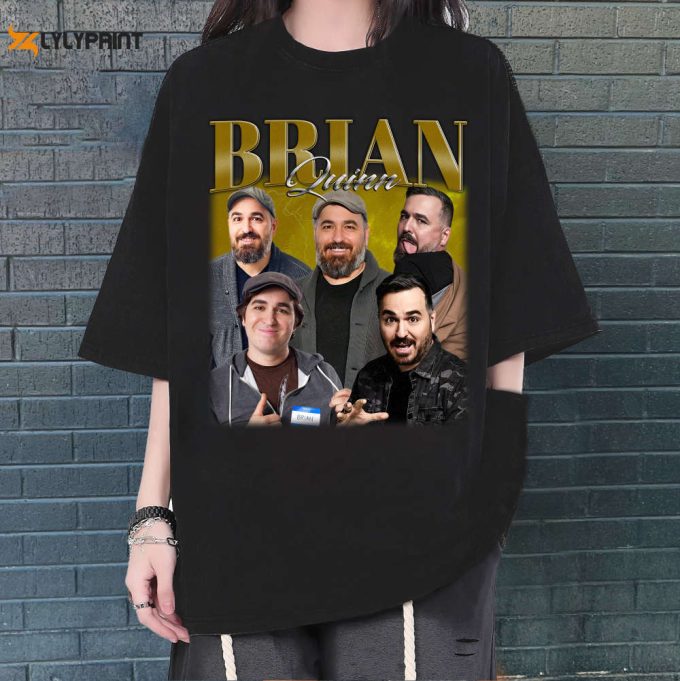 Brian Quinn T-Shirt, Brian Quinn Sweatshirt, Brian Quinn Tees, Hip Hop Graphic, Unisex Shirt, Bootleg Retro 90'S Fans Gift, Trendy Tee 1