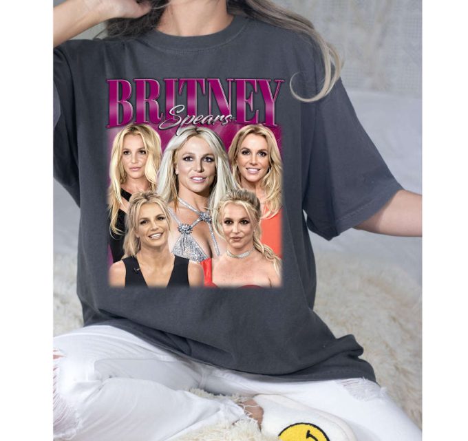 Britney Spears T-Shirt, Britney Spears Sweatshirt, Britney Spears Tees, Hip Hop Graphic, Unisex Shirt, Bootleg Retro 90'S Fans, Trendy Shirt 2