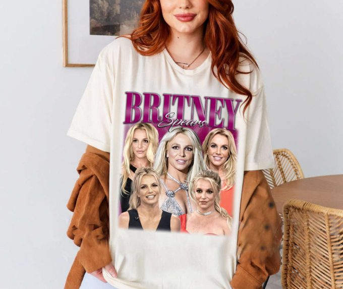 Britney Spears T-Shirt, Britney Spears Sweatshirt, Britney Spears Tees, Hip Hop Graphic, Unisex Shirt, Bootleg Retro 90'S Fans, Trendy Shirt 4
