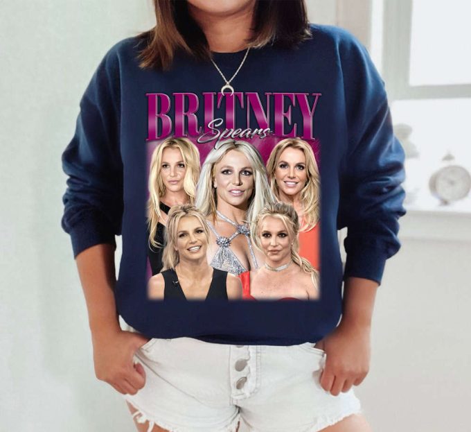 Britney Spears T-Shirt, Britney Spears Sweatshirt, Britney Spears Tees, Hip Hop Graphic, Unisex Shirt, Bootleg Retro 90'S Fans, Trendy Shirt 5