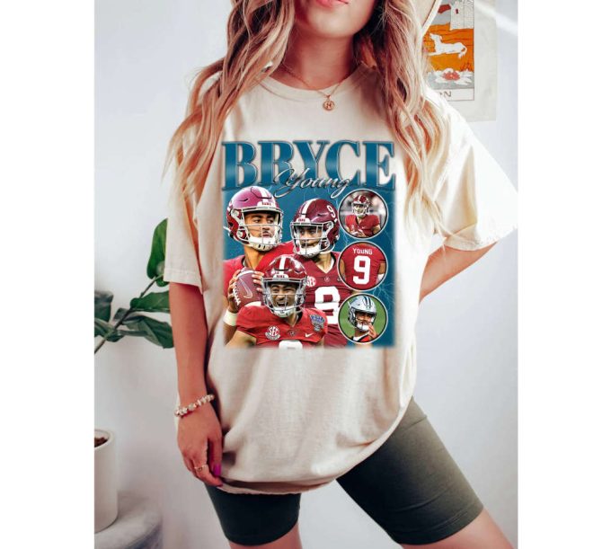 Bryce Young T-Shirt: Stylish Sport Gifts For Him - Tees Shirts And Sweaters 3
