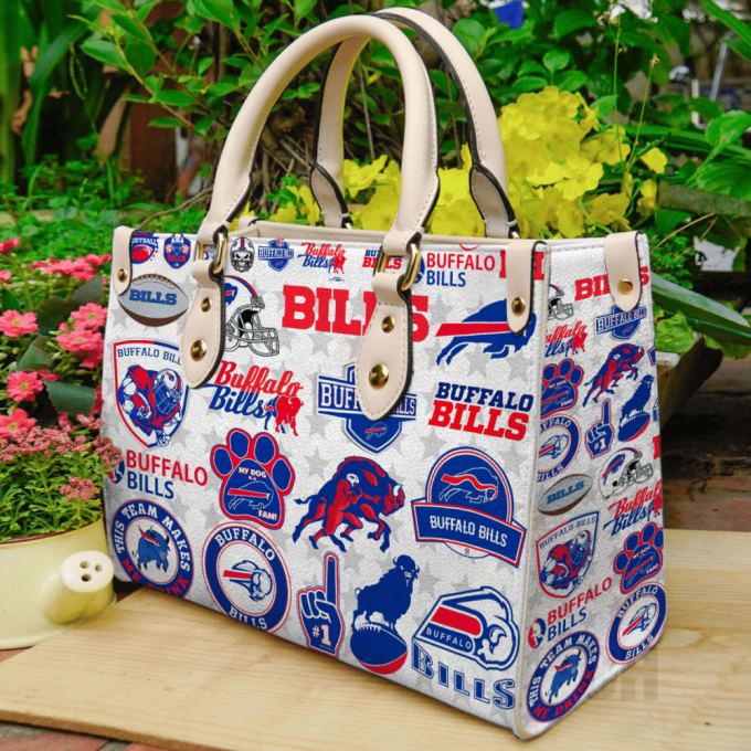 Stylish Buffalo Bills Leather Hand Bag Gift For Women'S Day Gift For Women S Day - Perfect For Fans 2