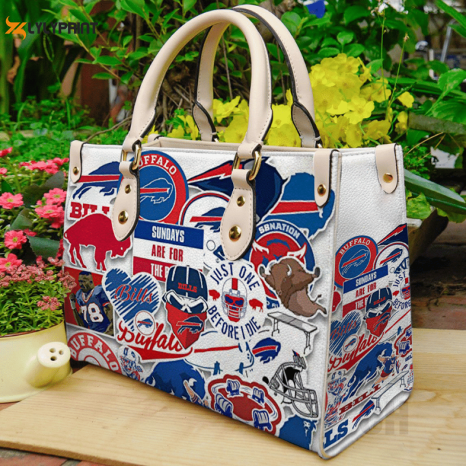 Buffalo Bills Lover Leather Hand Bag Gift For Women'S Day - Perfect Gift For Women S Day Ch 1
