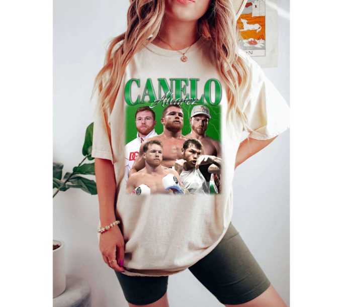 Canelo Alvarez T-Shirt &Amp; Apparel: Perfect Sport Gift For Him 3