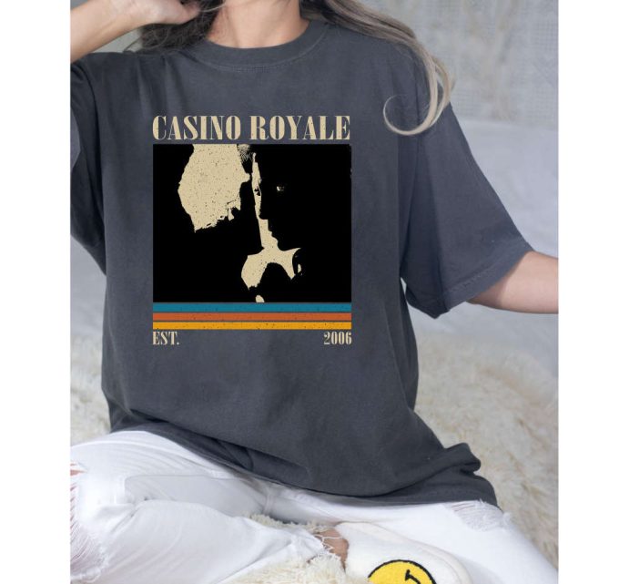 Casino Royale T-Shirt, Casino Royale Shirt, Casino Royale Sweatshirt, Hip Hop Graphic, Unisex Shirt, Trendy Shirt, Retro Vintage 4