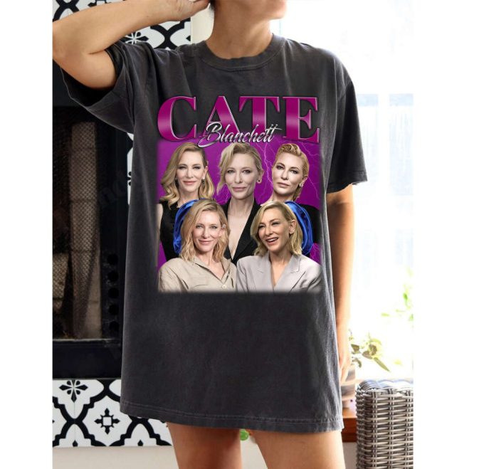 Cate Blanchett T-Shirt: Stylish Sweater Gift For Him Sport Gifts 2