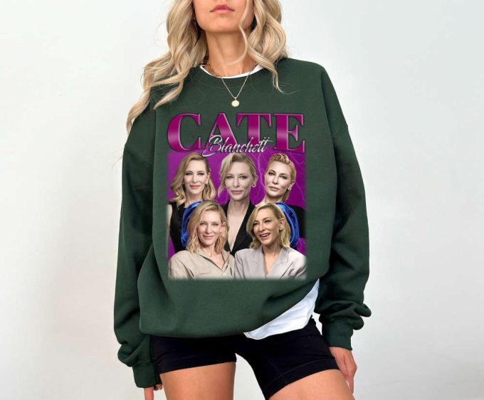 Cate Blanchett T-Shirt: Stylish Sweater Gift For Him Sport Gifts 4