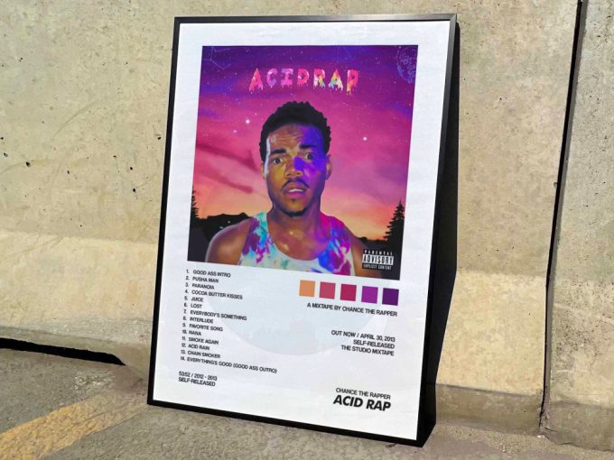 Chance The Rapper &Quot;Acid Rap&Quot; Album Cover Poster For Home Room Decor #2 2