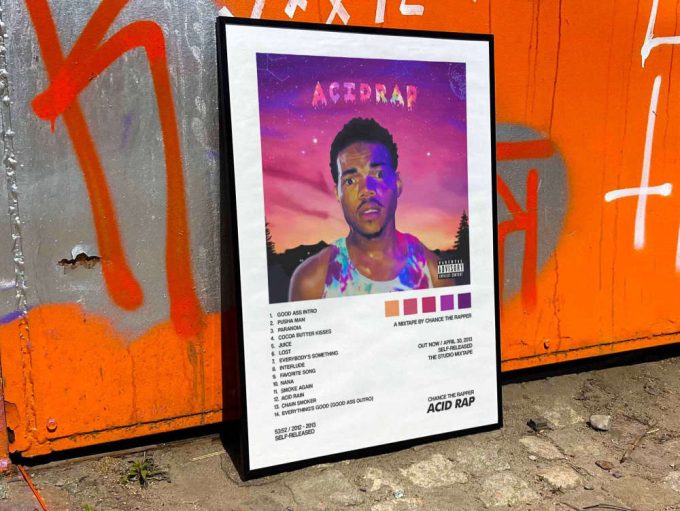 Chance The Rapper &Quot;Acid Rap&Quot; Album Cover Poster For Home Room Decor #2 3