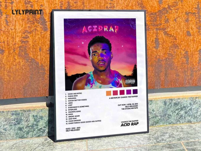 Chance The Rapper &Amp;Quot;Acid Rap&Amp;Quot; Album Cover Poster For Home Room Decor #2 1