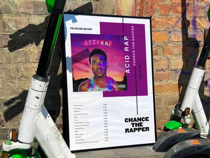 Chance The Rapper &Quot;Acid Rap&Quot; Album Cover Poster For Home Room Decor #3 7