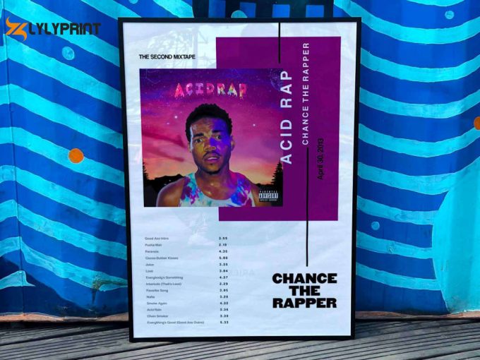 Chance The Rapper &Amp;Quot;Acid Rap&Amp;Quot; Album Cover Poster For Home Room Decor #3 1