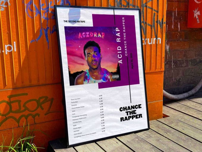 Chance The Rapper &Quot;Acid Rap&Quot; Album Cover Poster For Home Room Decor #3 9