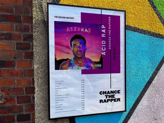 Chance The Rapper &Quot;Acid Rap&Quot; Album Cover Poster For Home Room Decor #3 10
