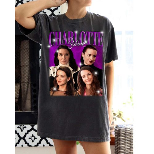 Vintage Charlotte York T-Shirt: Classic Movie Birthday Gifts