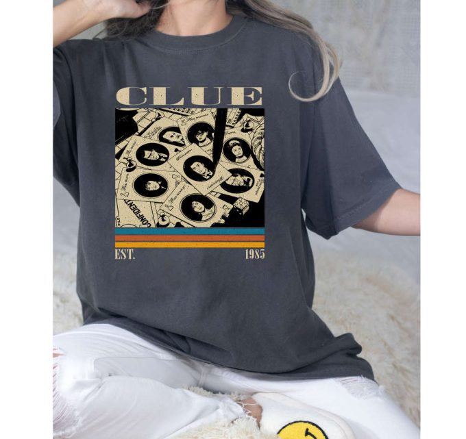 Clue T-Shirt, Clue Shirt, Clue Sweatshirt, Hip Hop Graphic, Unisex Shirt, Trendy Shirt, Retro Vintage, Unisex Shirt 5