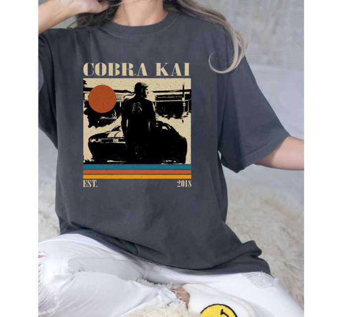 Cobra Kai T-Shirt, Cobra Kai Shirt, Cobra Kai Sweatshirt, Hip Hop Graphic, Unisex Shirt, Trendy Shirt, Retro Vintage, Unisex Shirt 4