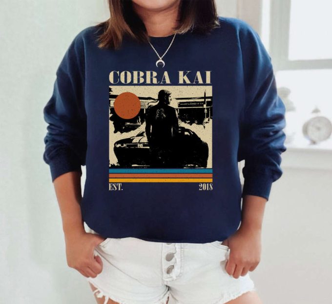 Cobra Kai T-Shirt, Cobra Kai Shirt, Cobra Kai Sweatshirt, Hip Hop Graphic, Unisex Shirt, Trendy Shirt, Retro Vintage, Unisex Shirt 5