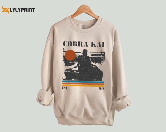 Cobra Kai T-Shirt, Cobra Kai Shirt, Cobra Kai Sweatshirt, Hip Hop Graphic, Unisex Shirt, Trendy Shirt, Retro Vintage, Unisex Shirt 1