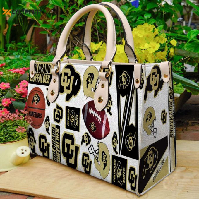 Colorado Buffaloes Leather Handbag 1 1